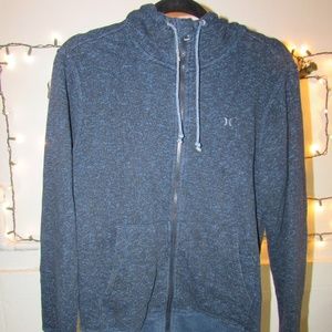 Hurley Blue Heavy Weight Hoodie